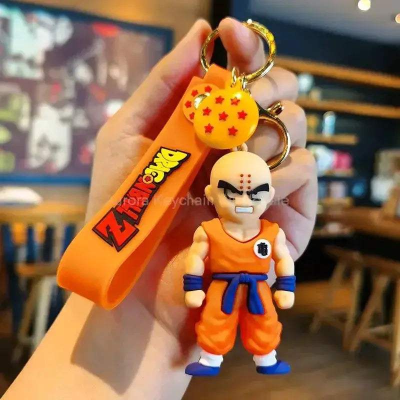 DBZ Keychain Set Featuring Super Saiyan Goku Collectibles - ToylandEU