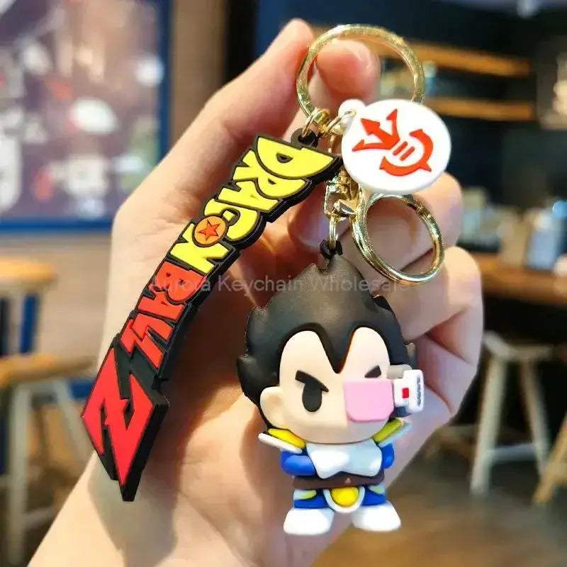 DBZ Keychain Set Featuring Super Saiyan Goku Collectibles - ToylandEU