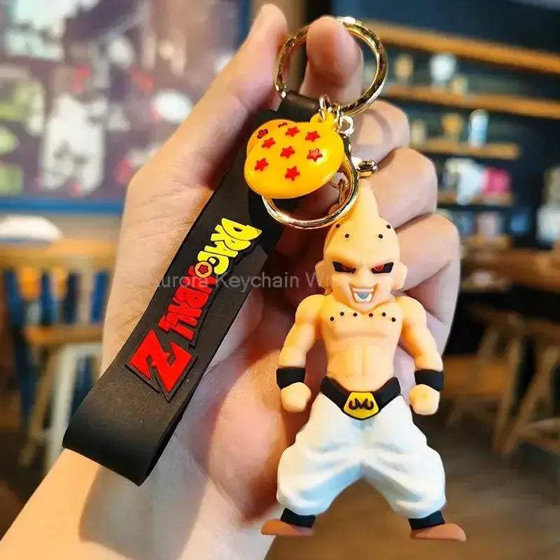 DBZ Keychain Set Featuring Super Saiyan Goku Collectibles - ToylandEU