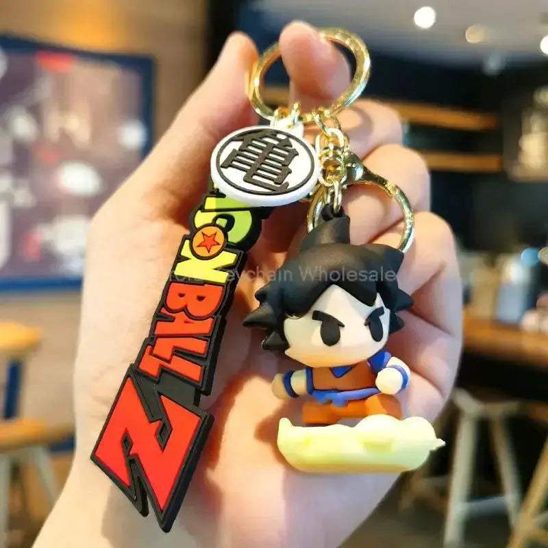 DBZ Keychain Set Featuring Super Saiyan Goku Collectibles - ToylandEU