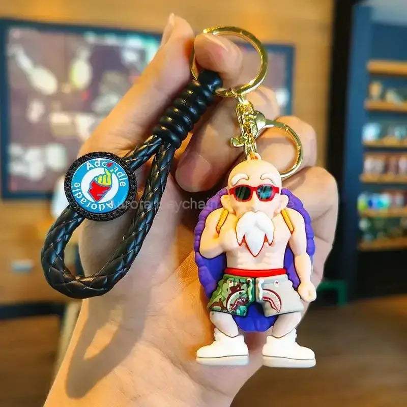 DBZ Keychain Set Featuring Super Saiyan Goku Collectibles - ToylandEU