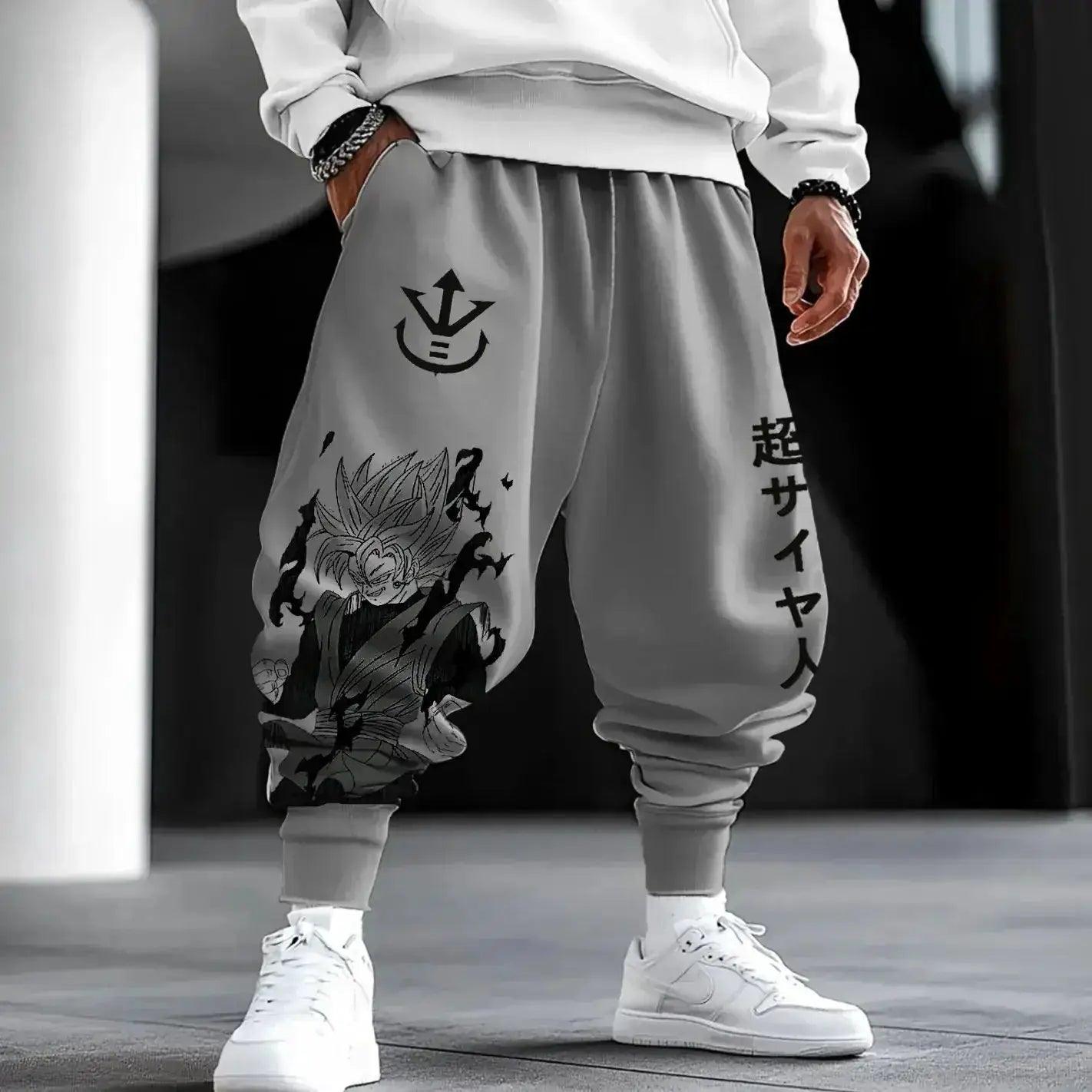 Dragon Ball Z Anime Print Joggers Streetwear Bandai -  ToylandEU™