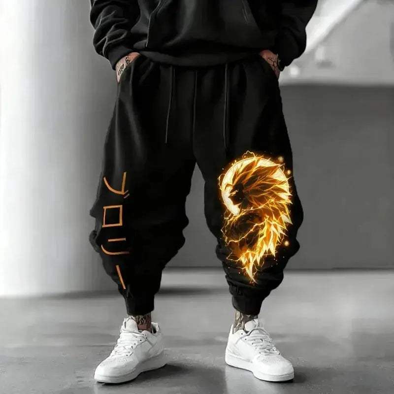Dragon Ball Z Anime Sweatpants Pure Cotton Harajuku Style - ToylandEU