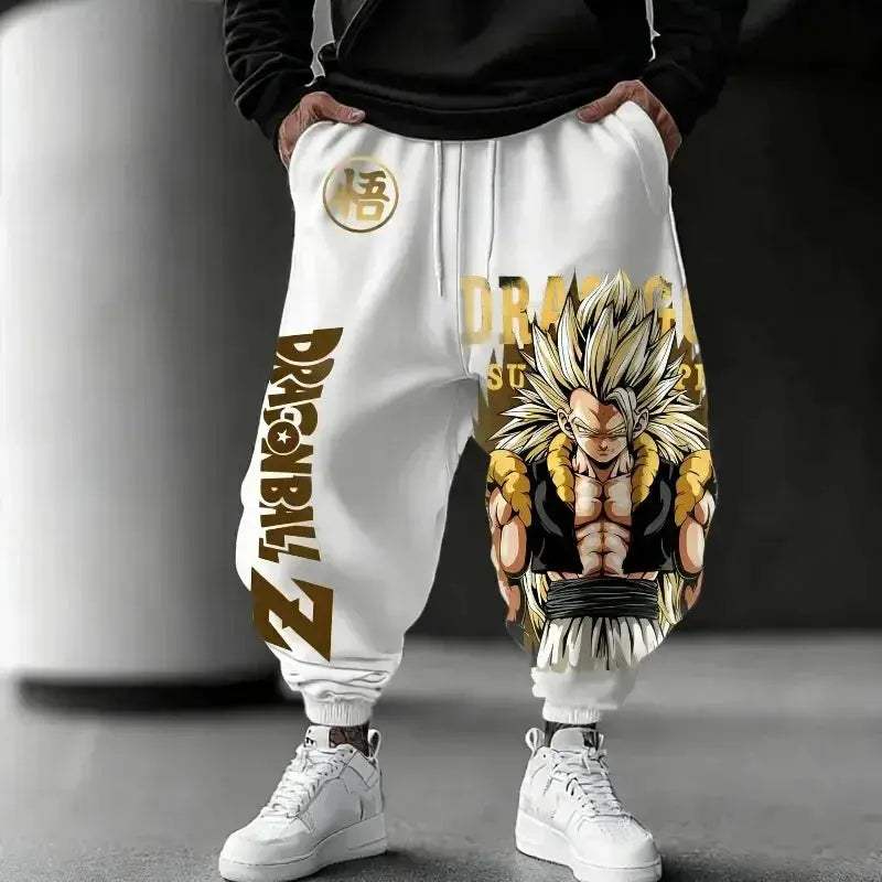 Dragon Ball Z Anime Sweatpants Pure Cotton Harajuku Style - ToylandEU
