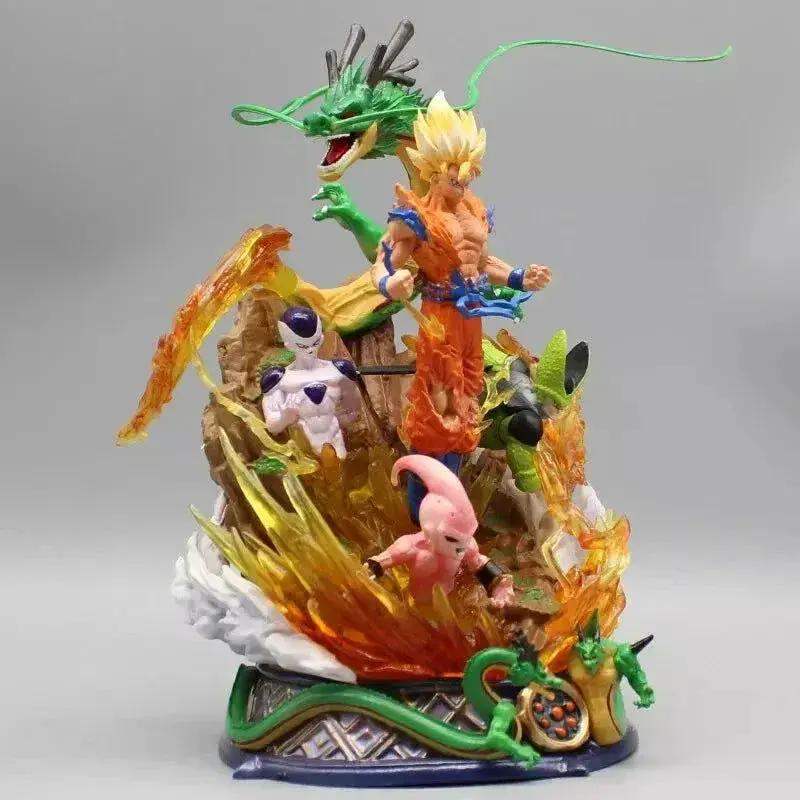 Dragon Ball Z Collectible Figures Goku Frieza Buu 9 Inch - ToylandEU