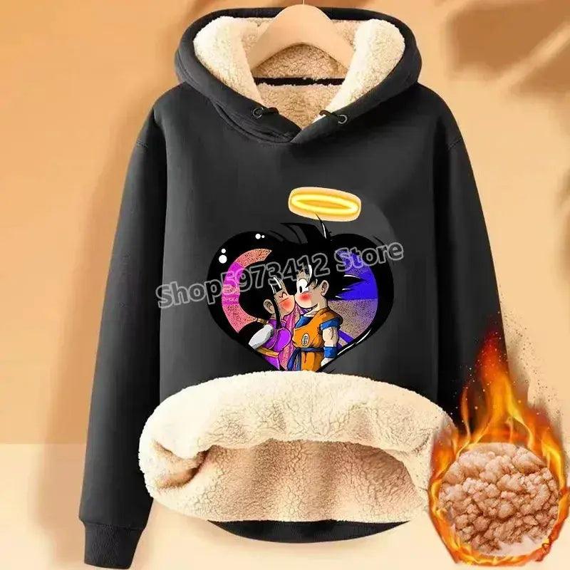  Dragon Ball Z Fleece Lined Hoodie Goku Winter Warmth -  ToylandEU™