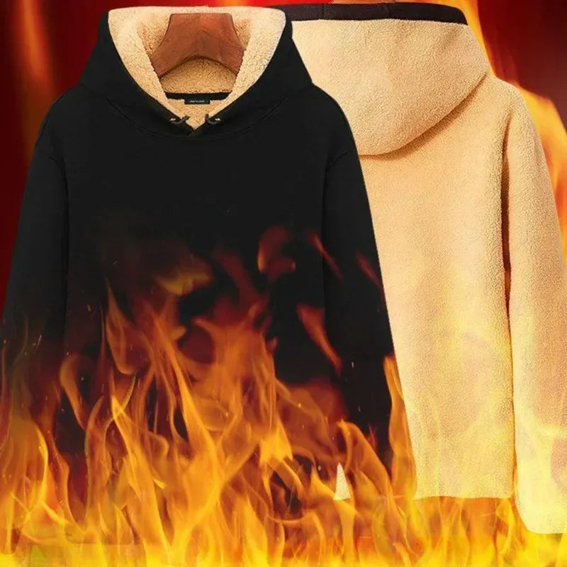 Dragon Ball Z Fleece Lined Hoodie Goku Winter Warmth - ToylandEU