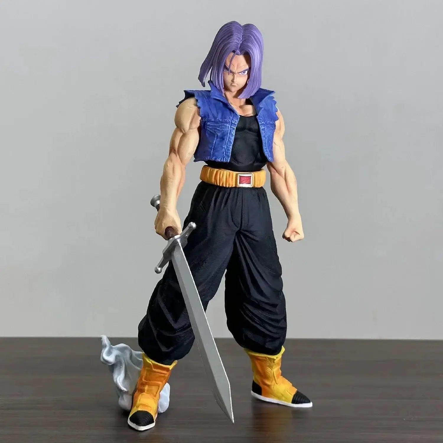  Dragon Ball Z Future Trunks Figure Bandai Statue 28 cm -  ToylandEU™