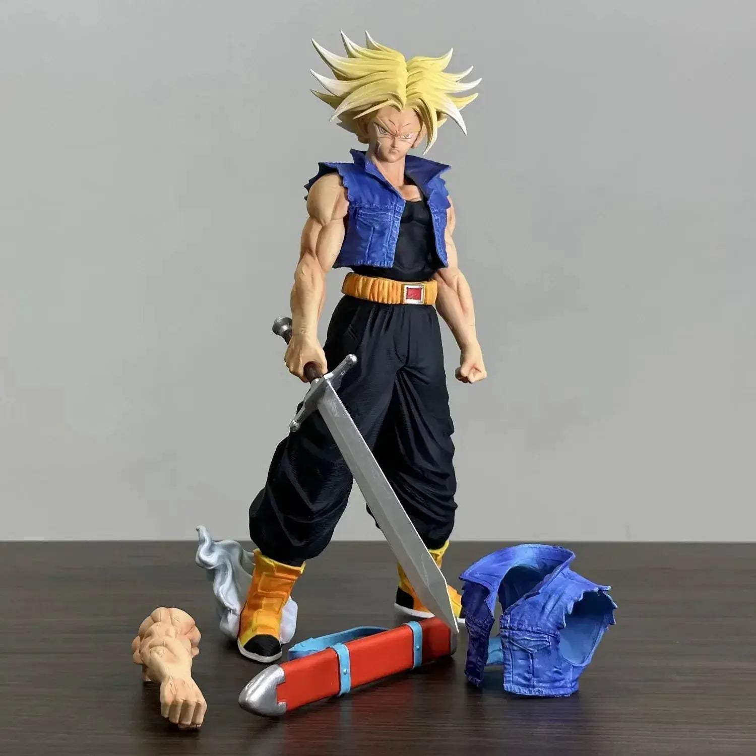 Dragon Ball Z Future Trunks Figure PVC Statue 28cm Collectible - ToylandEU