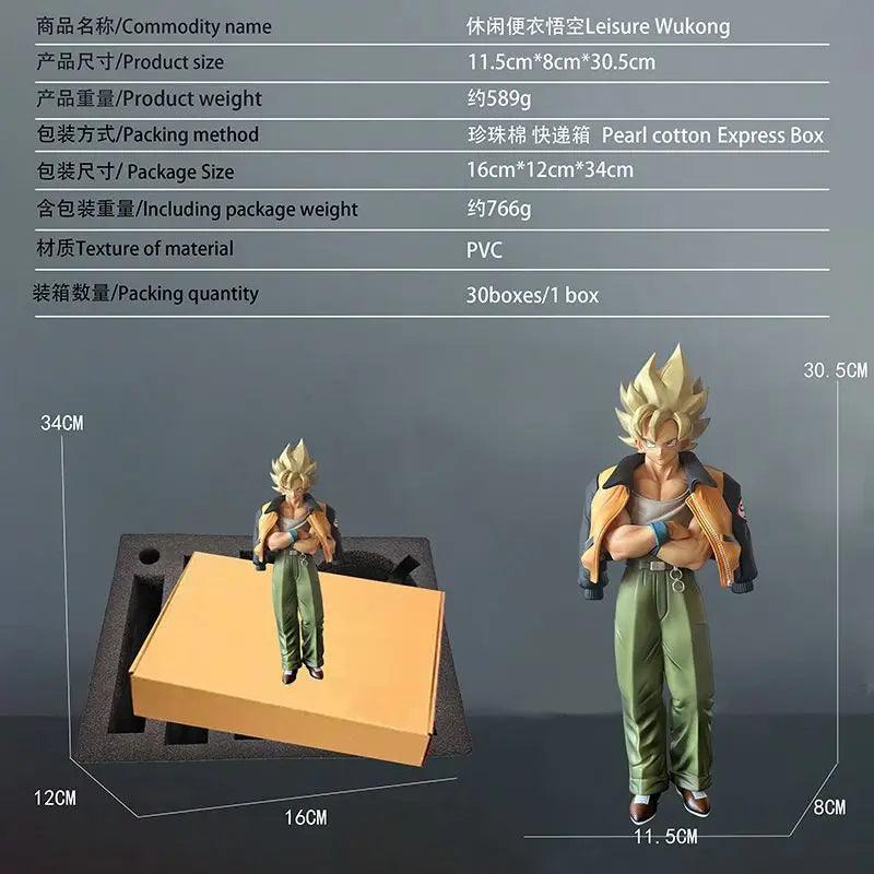  Dragon Ball Z Goku Figure | 31cm GK Model | Toylandeu™ 