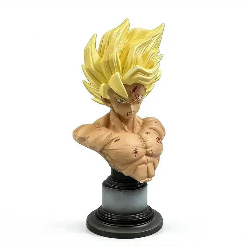 Dragon Ball Z Goku Figure With Replaceable Heads LED Base - ToylandEU