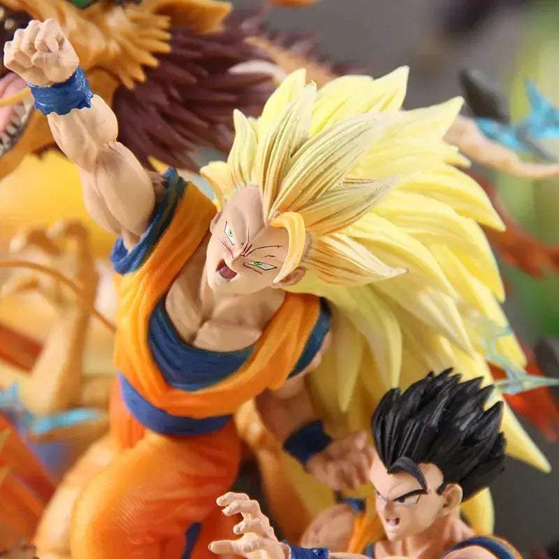 Dragon Ball Z Goku Gohan Goten Super Saiyan 3 Figure - ToylandEU