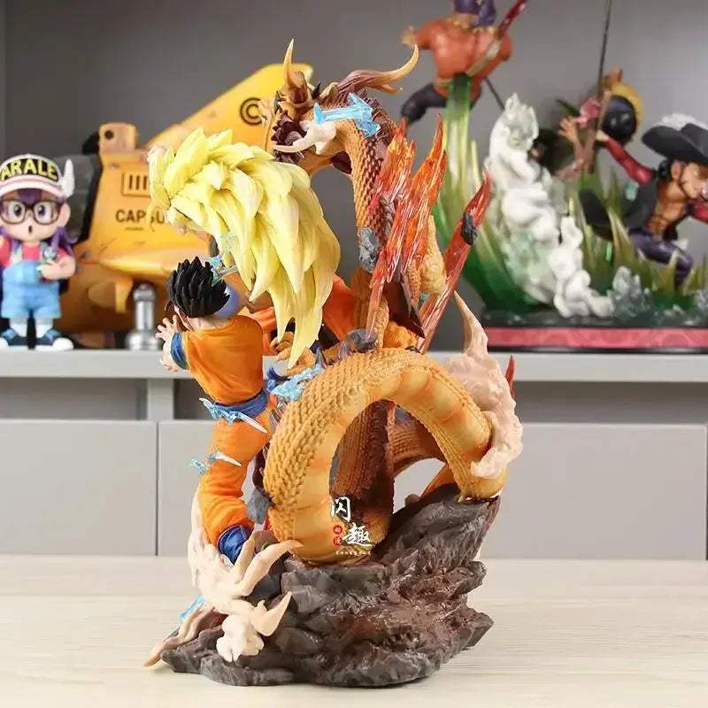 Dragon Ball Z Goku Gohan Goten Super Saiyan 3 Figure - ToylandEU