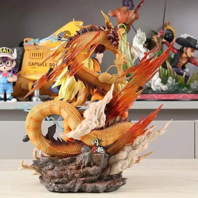 Dragon Ball Z Goku Gohan Goten Super Saiyan 3 Figure - ToylandEU