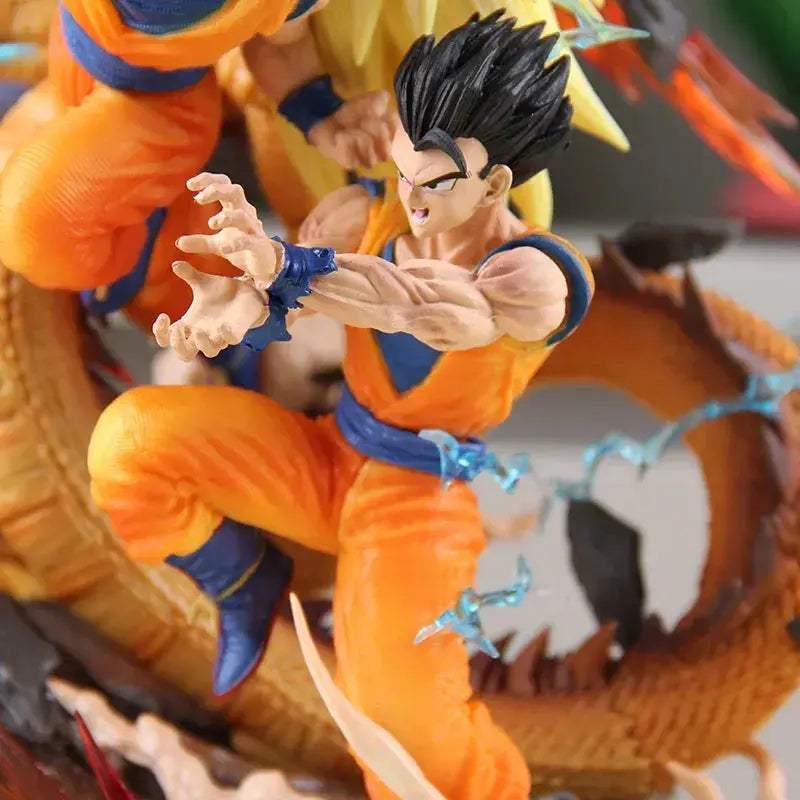 Dragon Ball Z Goku Gohan Goten Super Saiyan 3 Figure - ToylandEU