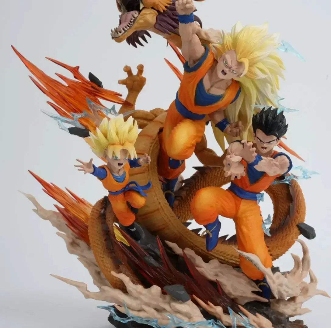 Dragon Ball Z Goku Gohan Goten Super Saiyan 3 Figure - ToylandEU