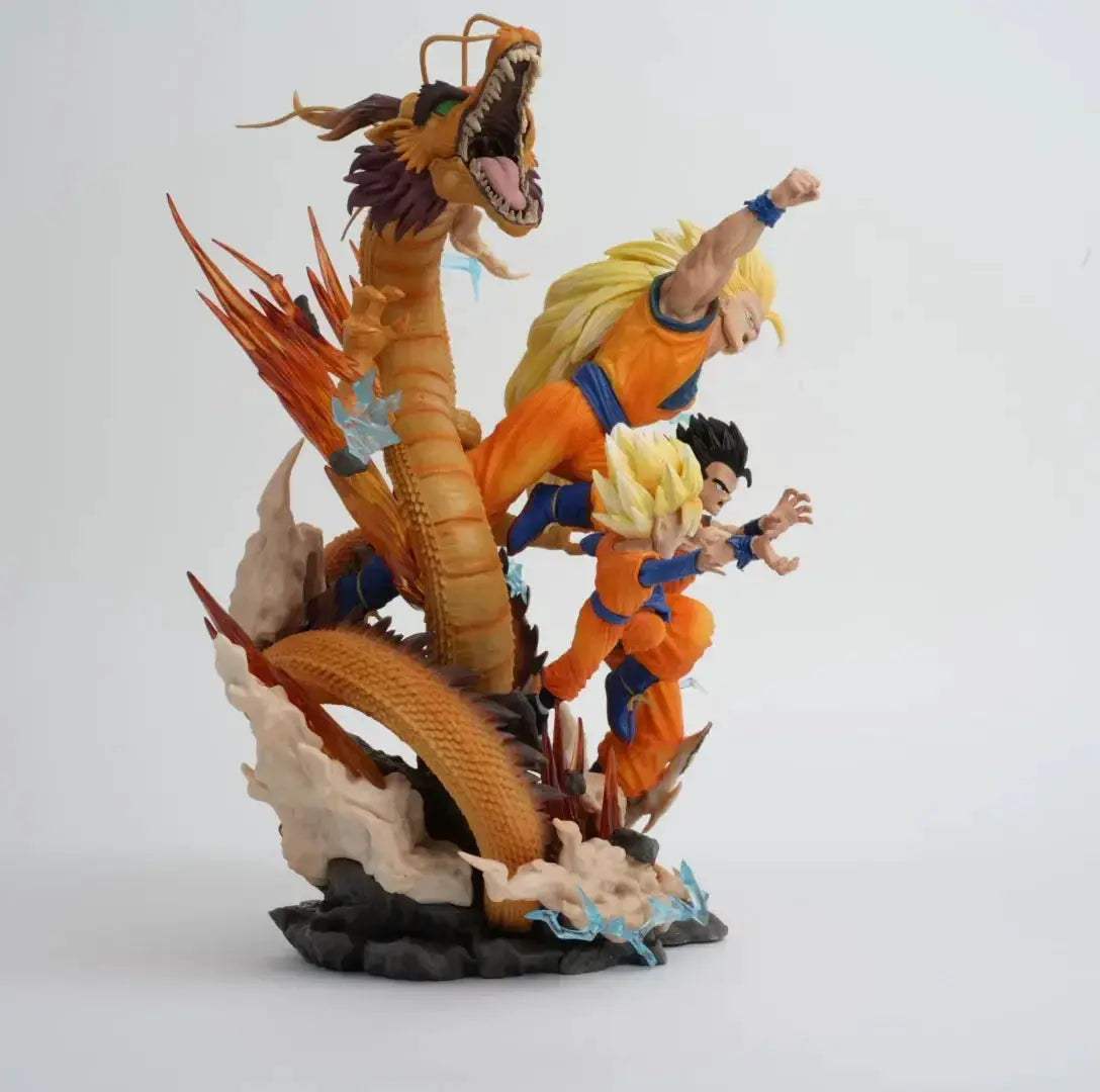 Dragon Ball Z Goku Gohan Goten Super Saiyan 3 Figure - ToylandEU
