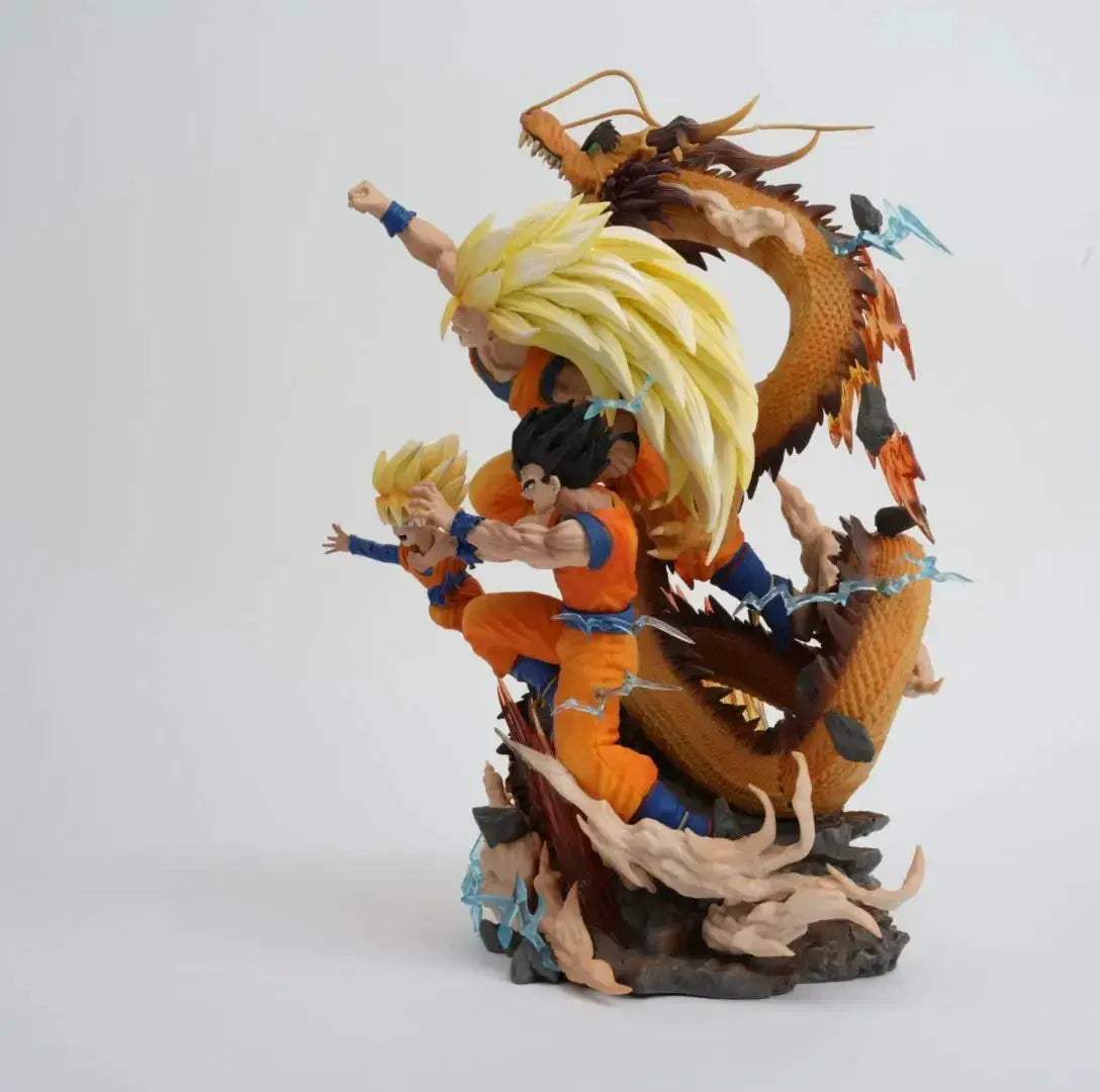 Dragon Ball Z Goku Gohan Goten Super Saiyan 3 Figure - ToylandEU