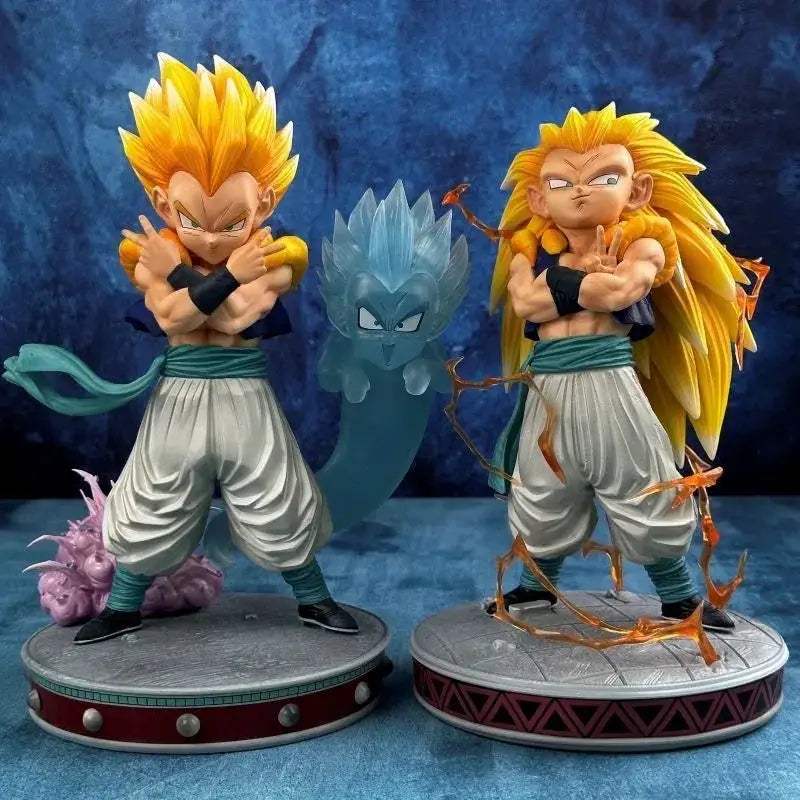Dragon Ball Z Gotenks SSJ3 Action Figure 25cm PVC Statue - ToylandEU