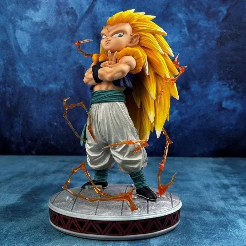 Dragon Ball Z Gotenks SSJ3 Action Figure 25cm PVC Statue - ToylandEU