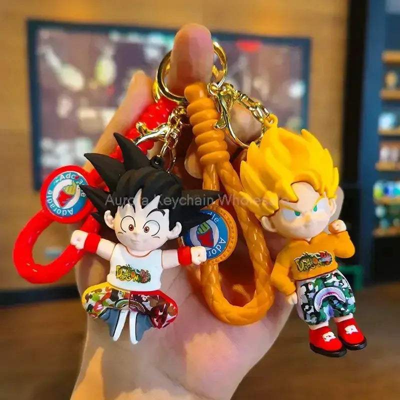 Dragon Ball Z Key Chains Durable Car Pendant Gift Set - ToylandEU
