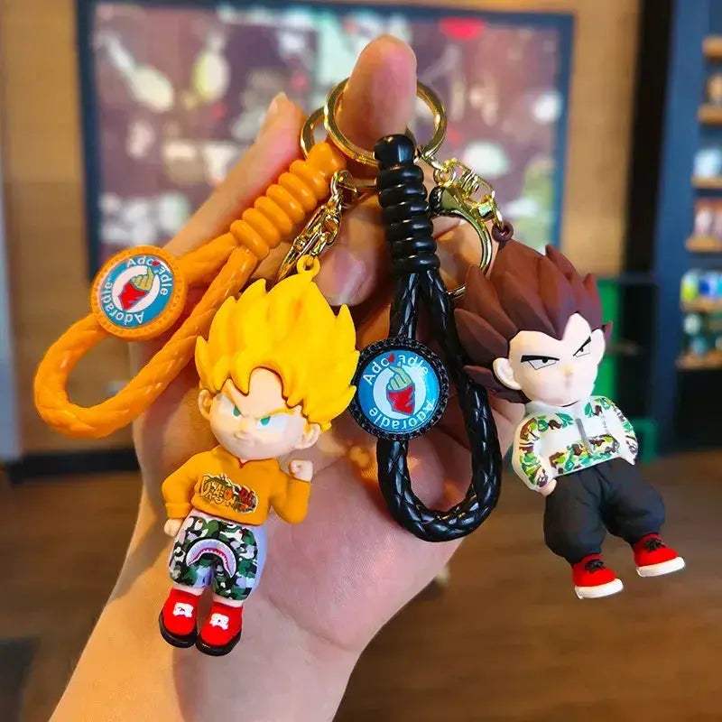 Dragon Ball Z Key Chains Durable Car Pendant Gift Set - ToylandEU