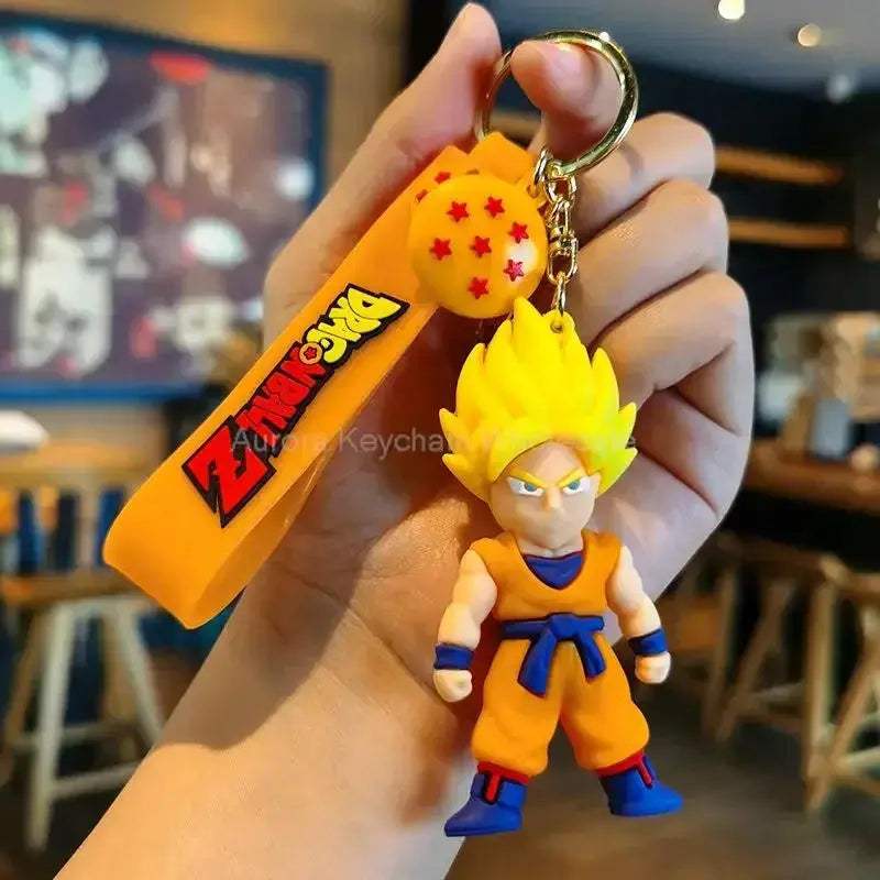 Dragon Ball Z Key Chains Durable Car Pendant Gift Set - ToylandEU