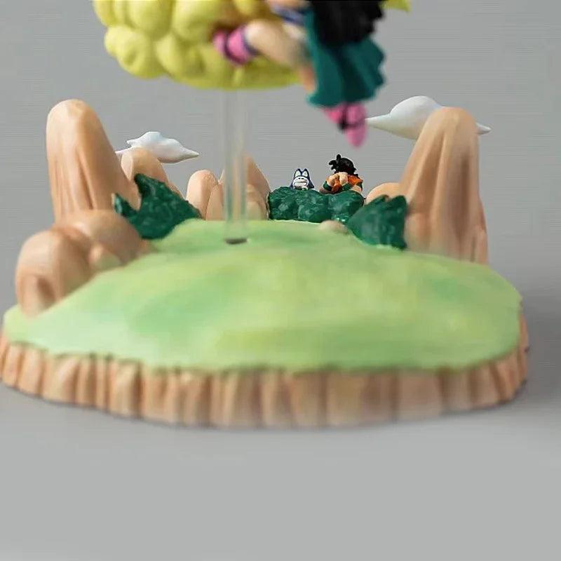 Dragon Ball Z Kid Goku And Chichi Figurine Collectible