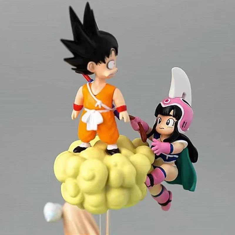 Dragon Ball Z Kid Goku And Chichi Figurine Collectible