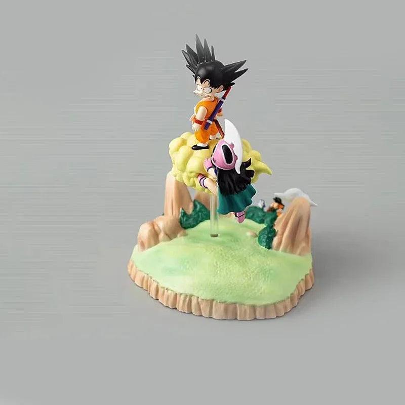 Dragon Ball Z Kid Goku And Chichi Figurine Collectible