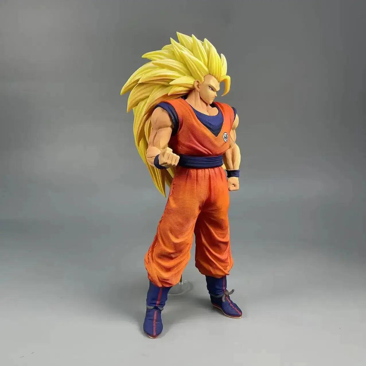  Dragon Ball Z SSJ3 Goku Figure PVC Statue Premium -  ToylandEU™