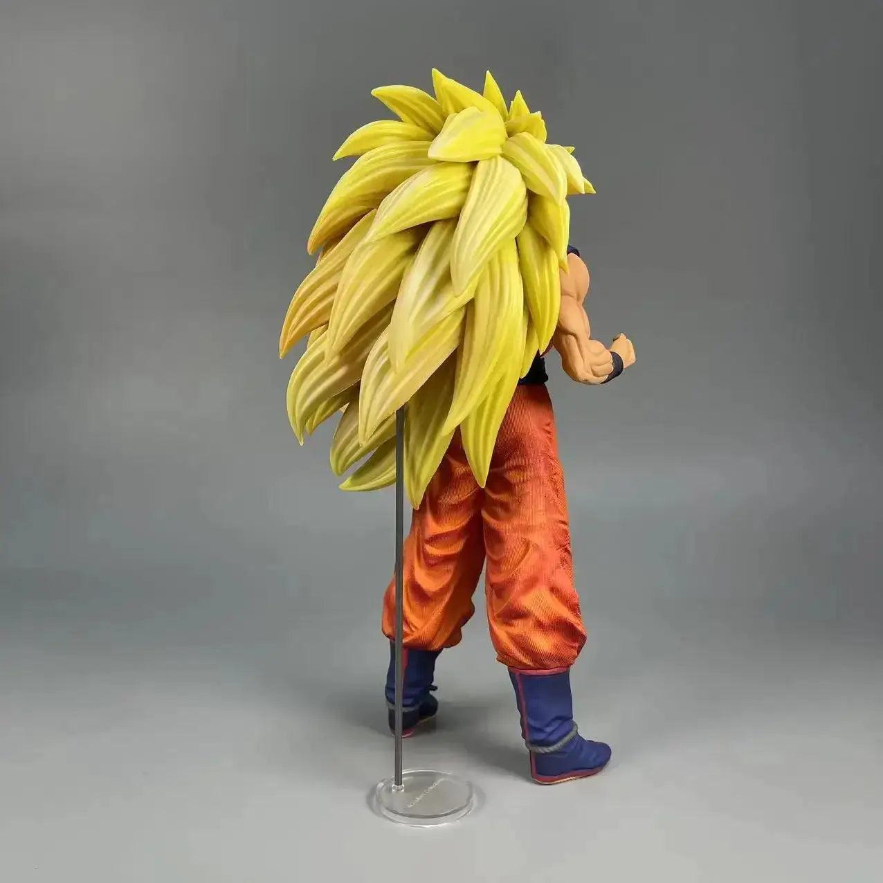  Dragon Ball Z SSJ3 Goku Figure PVC Statue Premium -  ToylandEU™