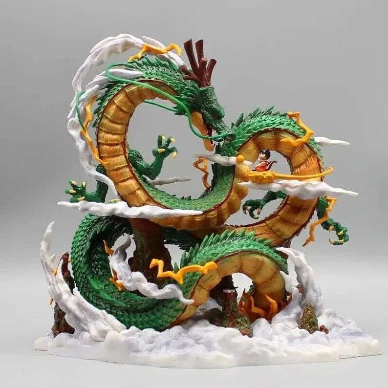  Dragon Ball Z Shenron Goku Premium Figure Set PVC 