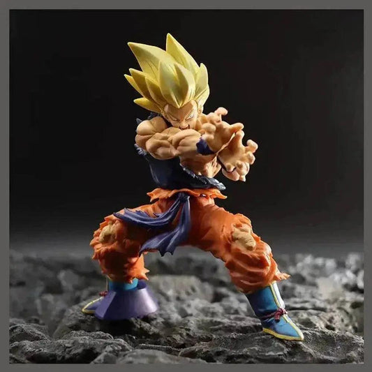  Dragon Ball Z Son Goku Anime Figure Battle Damage Collectible -  ToylandEU™