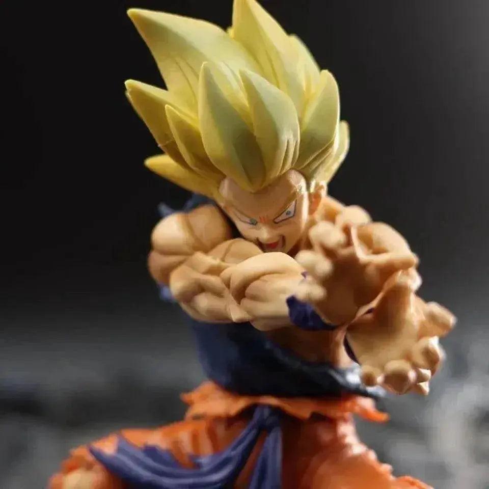  Dragon Ball Z Son Goku Anime Figure Battle Damage Collectible -  ToylandEU™