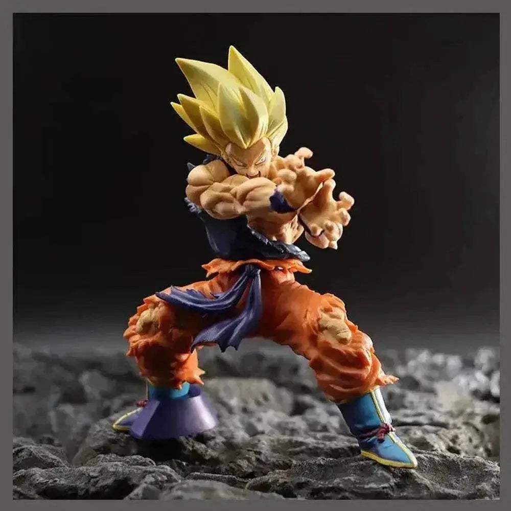  Dragon Ball Z Son Goku Anime Figure Battle Damage Collectible -  ToylandEU™