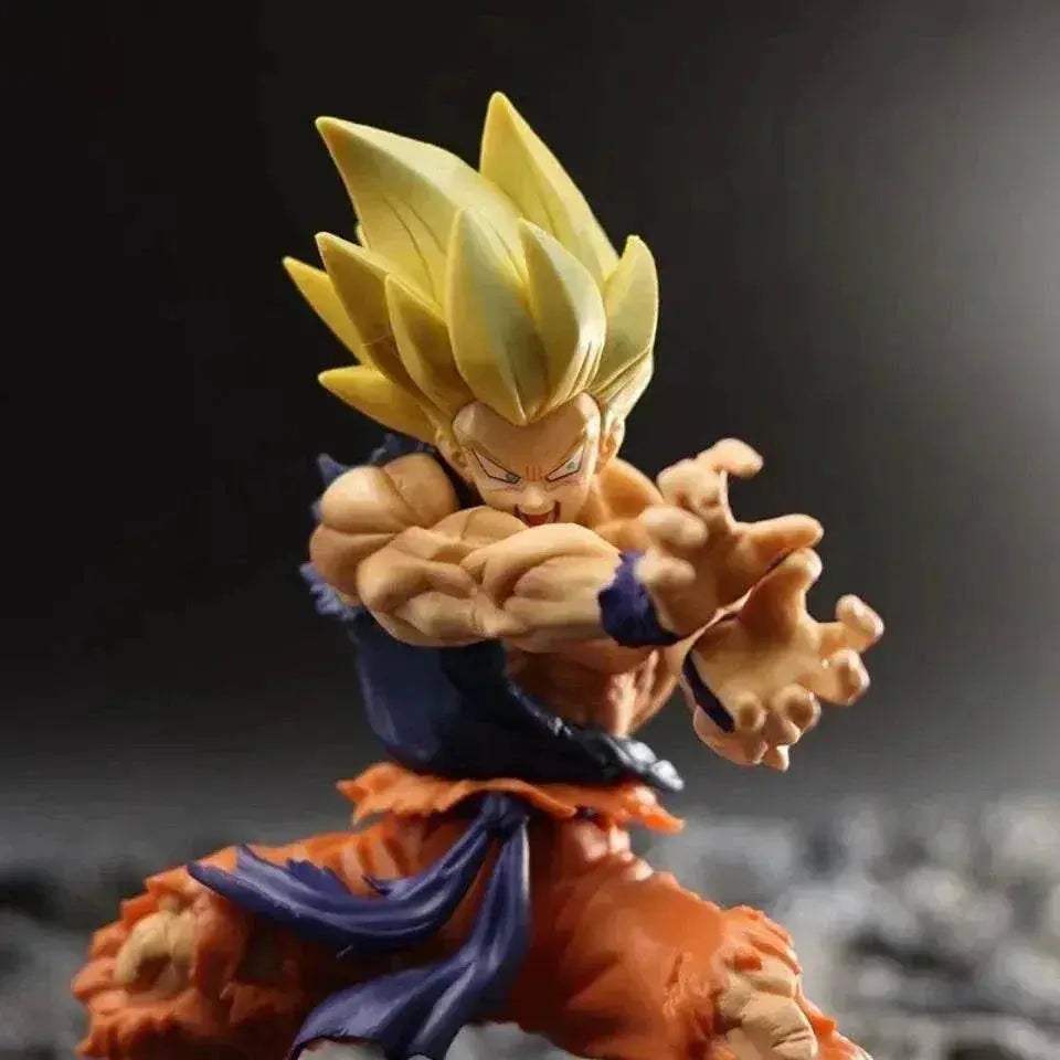  Dragon Ball Z Son Goku Anime Figure Battle Damage Collectible -  ToylandEU™
