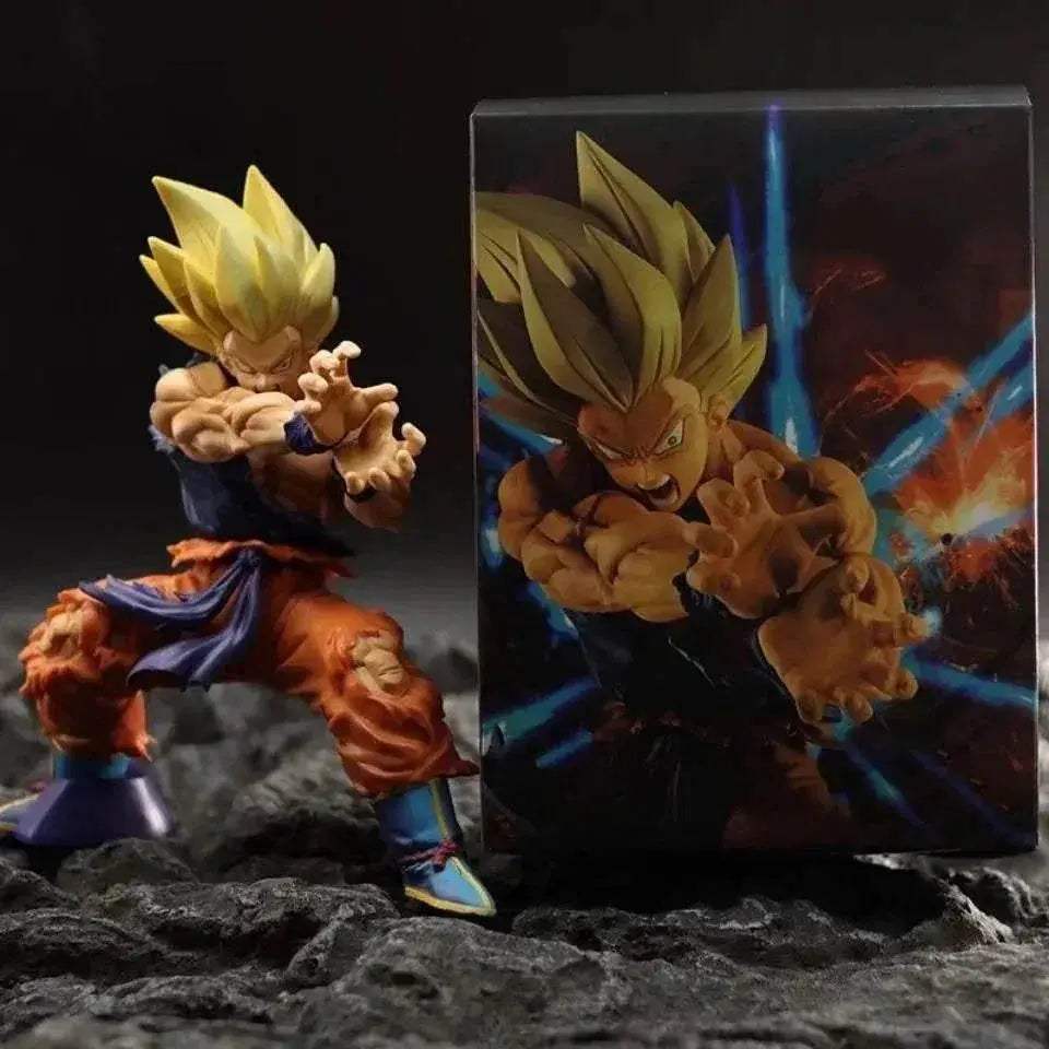  Dragon Ball Z Son Goku Anime Figure Battle Damage Collectible -  ToylandEU™