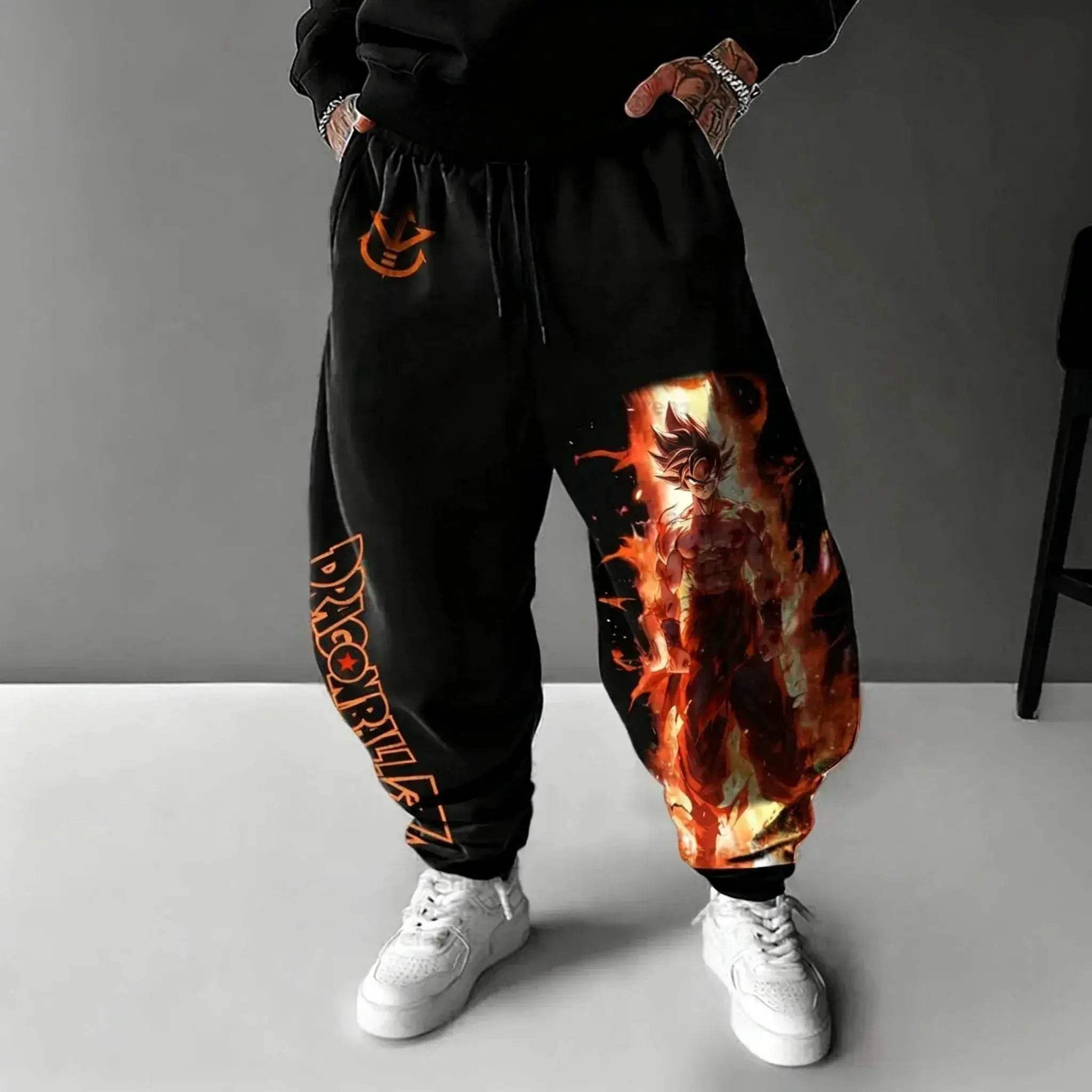 Dragon Ball Z Sweatpants Unisex Cotton Comfort Joggers - ToylandEU