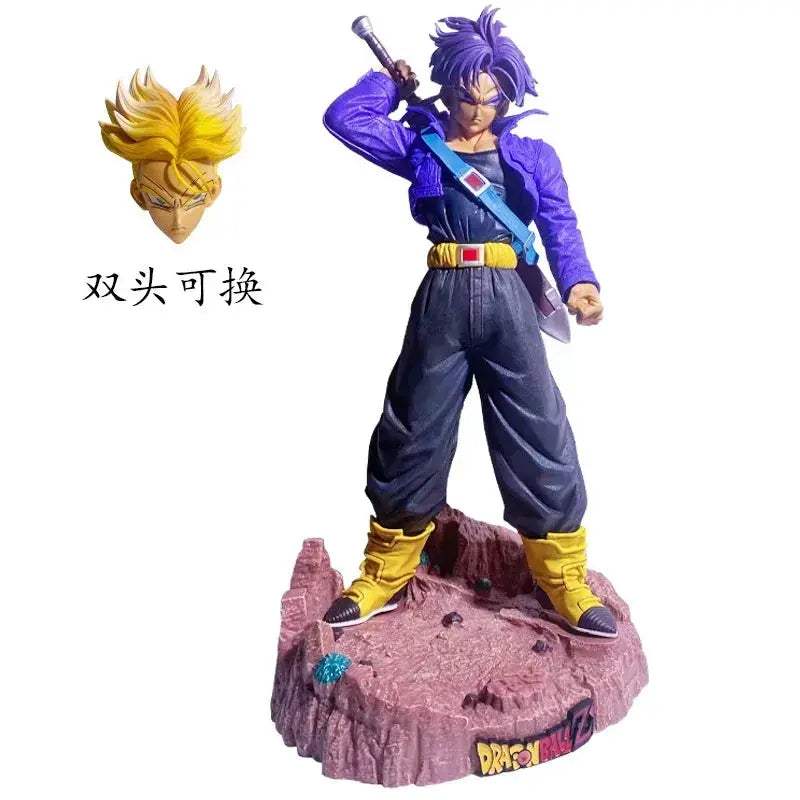 Dragon Ball Z Trunks Action Figure – Super Saiyan with Z Sword Statue (50 CM) - ToylandEU