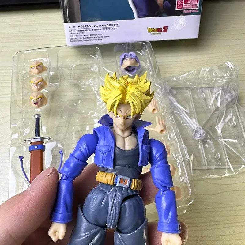  Dragon Ball Z Trunks SHF Action Figure Movable 15cm -  ToylandEU™
