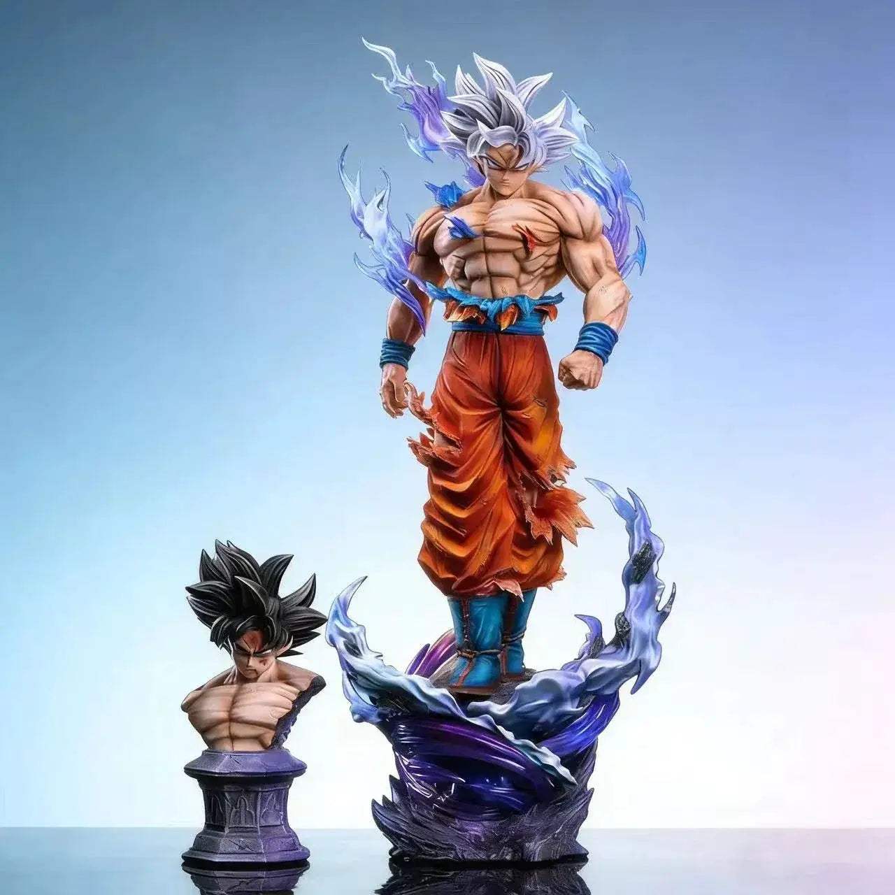 Dragon Ball Z Ultra Instinct Goku Figure Premium PVC Statue - ToylandEU