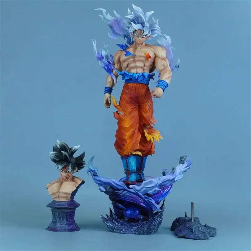 Dragon Ball Z Ultra Instinct Goku Figure Premium PVC Statue - ToylandEU