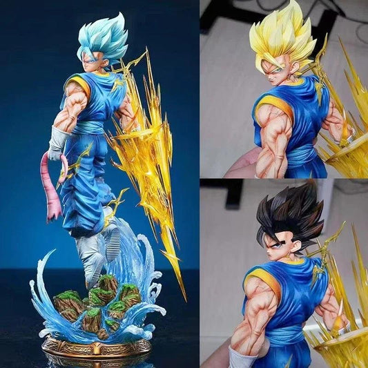  Dragon Ball Z Vegito LED Figure Interchangeable Heads 