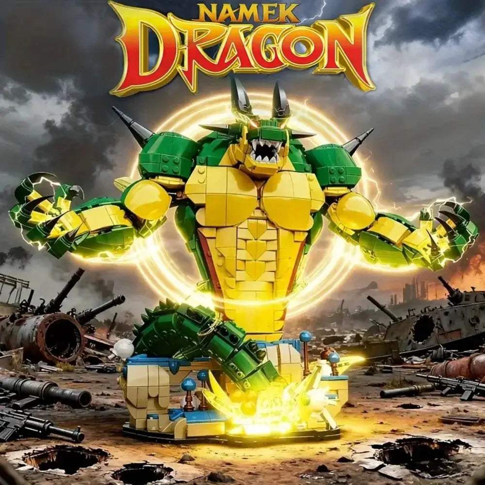 Dragon Building Block Set 1907 Pieces Collectible Desktop Decor - ToylandEU
