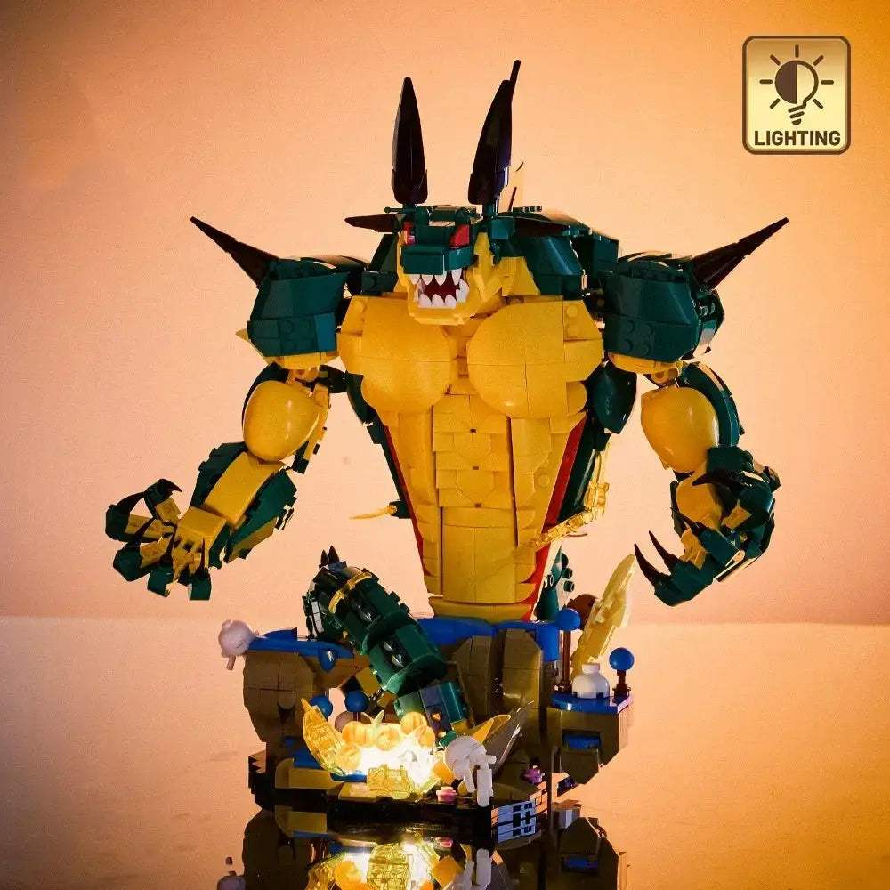 Dragon Building Block Set 1907 Pieces Collectible Desktop Decor - ToylandEU