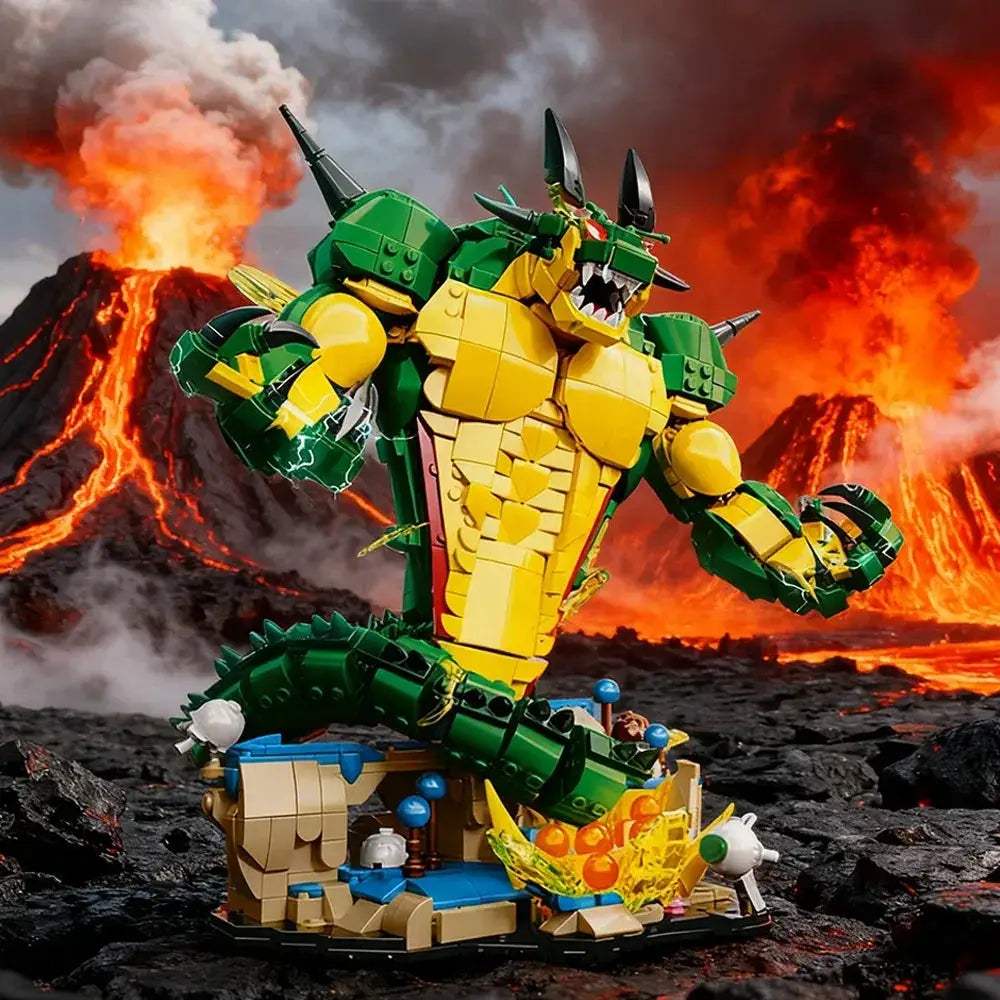 Dragon Building Block Set 1907 Pieces Collectible Desktop Decor - ToylandEU