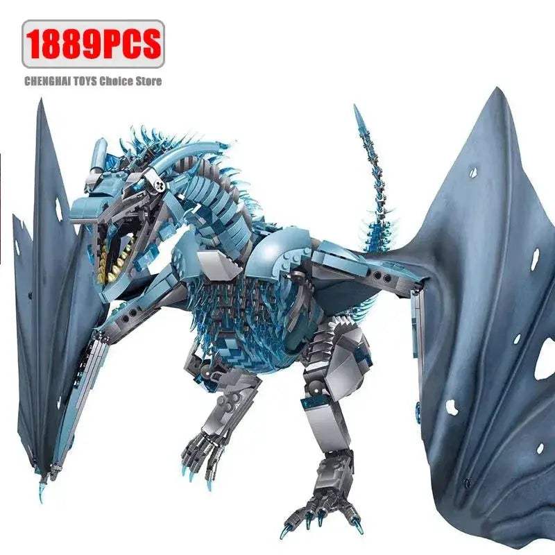 Dragon Building Blocks MOC Model Compatible With Lego - ToylandEU