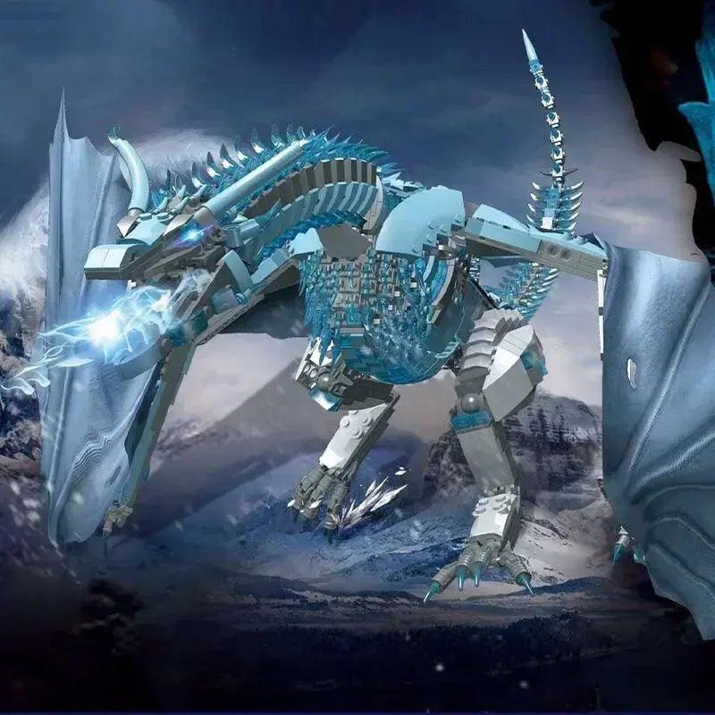  Dragon Building Blocks Set Action Figures 1889 Pieces -  ToylandEU™