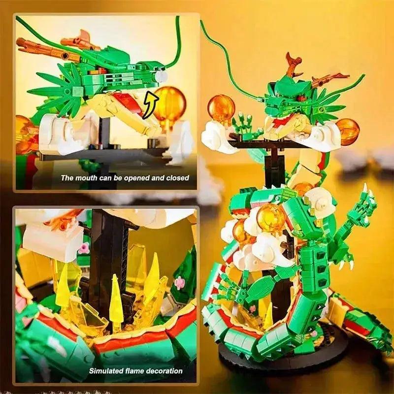  Dragon Lego Compatible Building Blocks 1826 Pcs Kids -  ToylandEU™